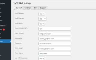 SMTP Mail WordPress邮件发送插件