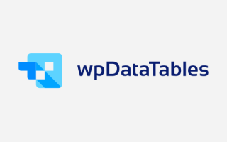 wpDataTables – WordPress数据表，动态表和表格图表插件