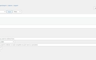 Redirection：轻松管理 WordPress 301/302 重定向规则监控 404 错误日志